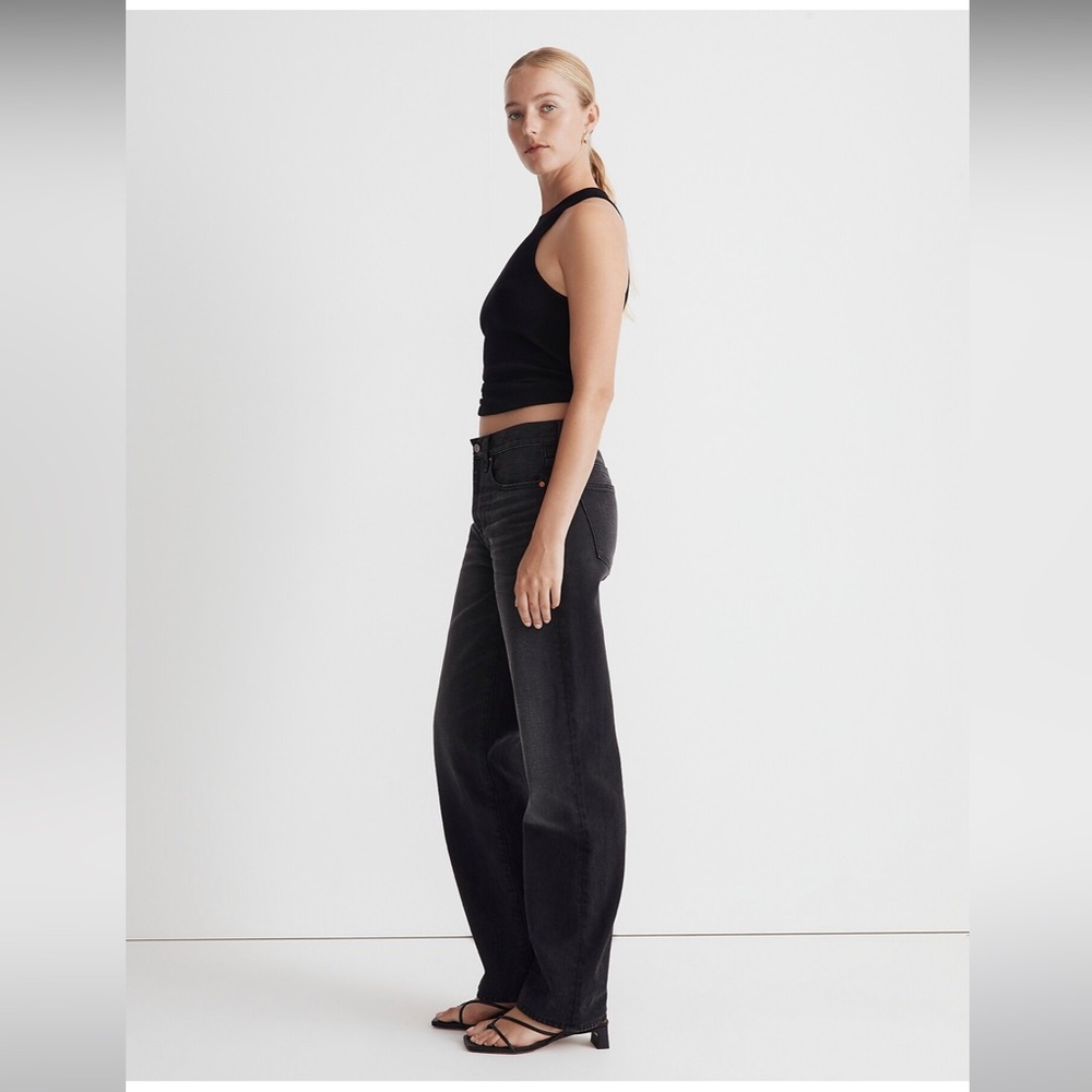 MADWELL Low-Slung Straight Jeans